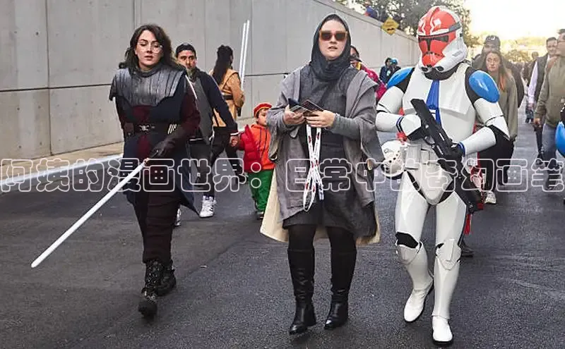 阿姨的漫画世界：日常中的奇幻画笔